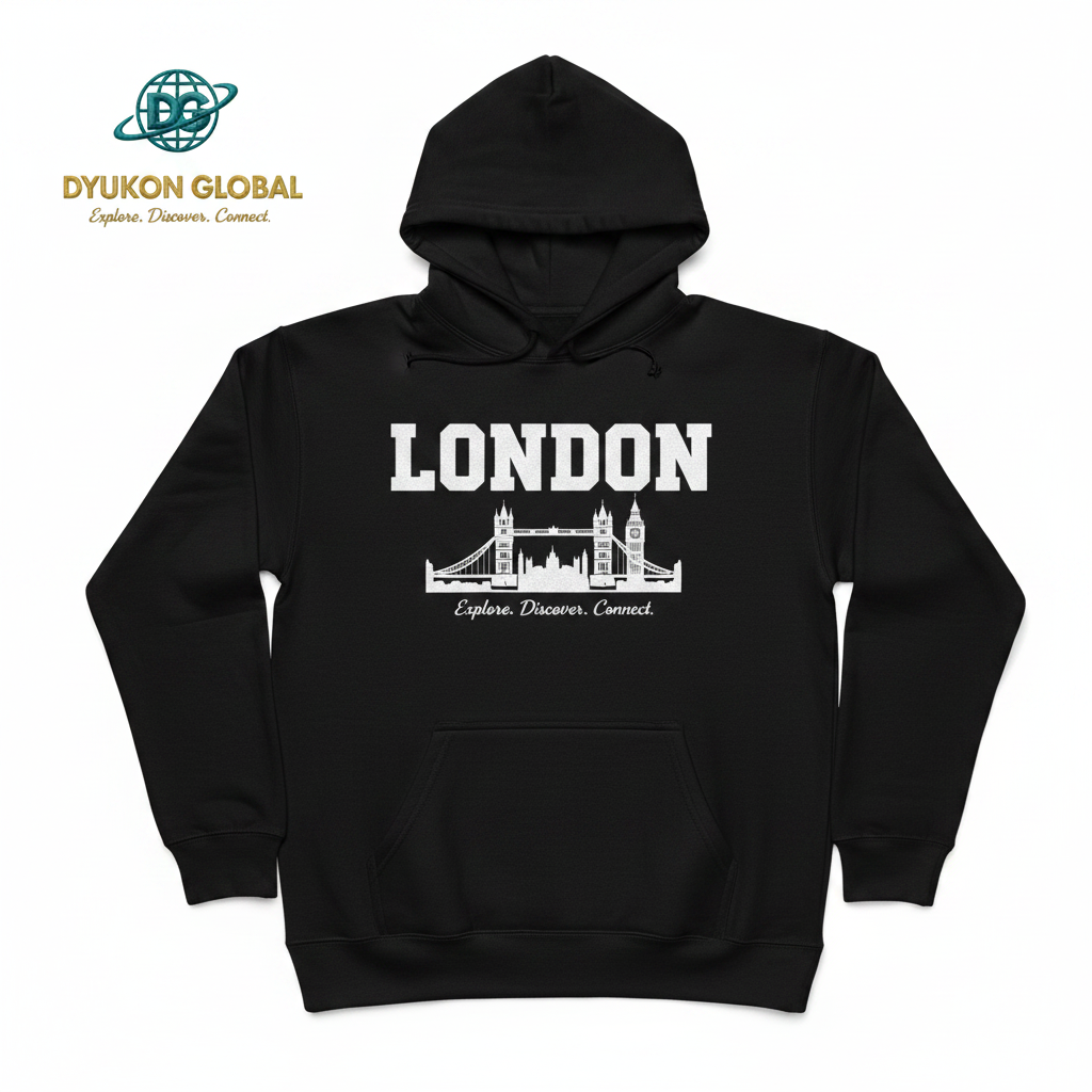 London City Hoodie - Dyukon Global, Explore. Discover. Connect.