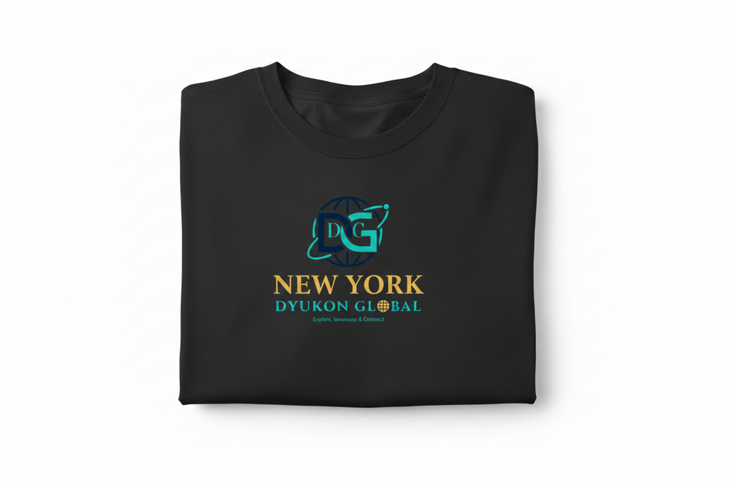 New York Tee with Dyukon Global DG logo