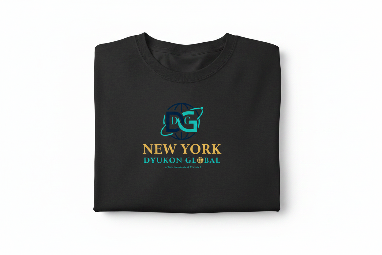 New York Tee with Dyukon Global DG logo