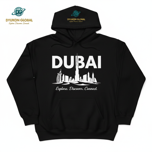 Dubai City Hoodie - Dyukon Global, Explore. Discover. Connect.