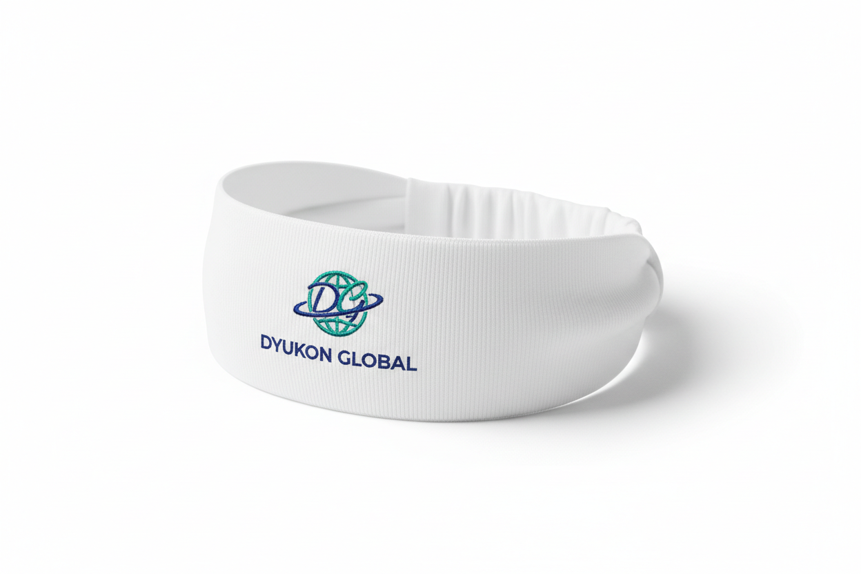 Women's Headband with Dyukon Global DG logo