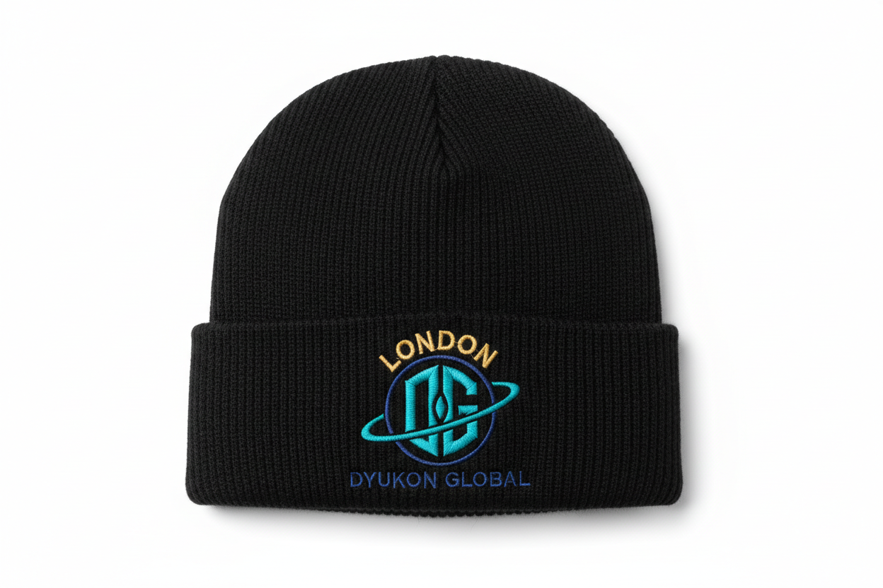 London Winter Cap with Dyukon Global DG logo