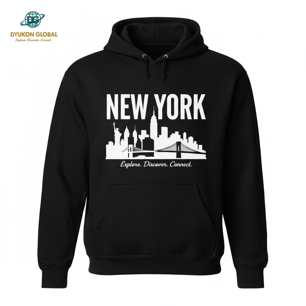 New York City Hoodie - Dyukon Global, Explore. Discover. Connect.