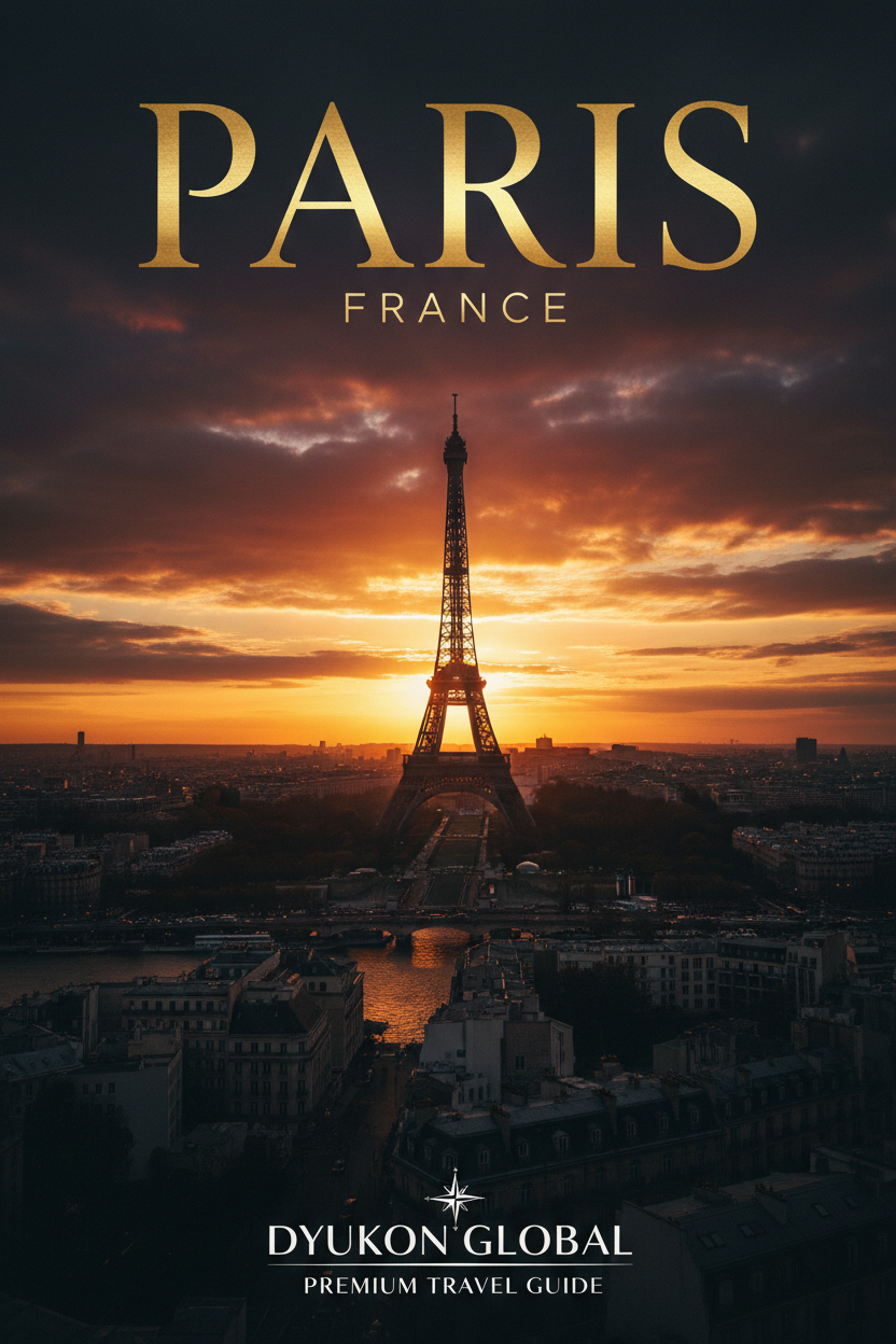 Paris Travel Guide Cover