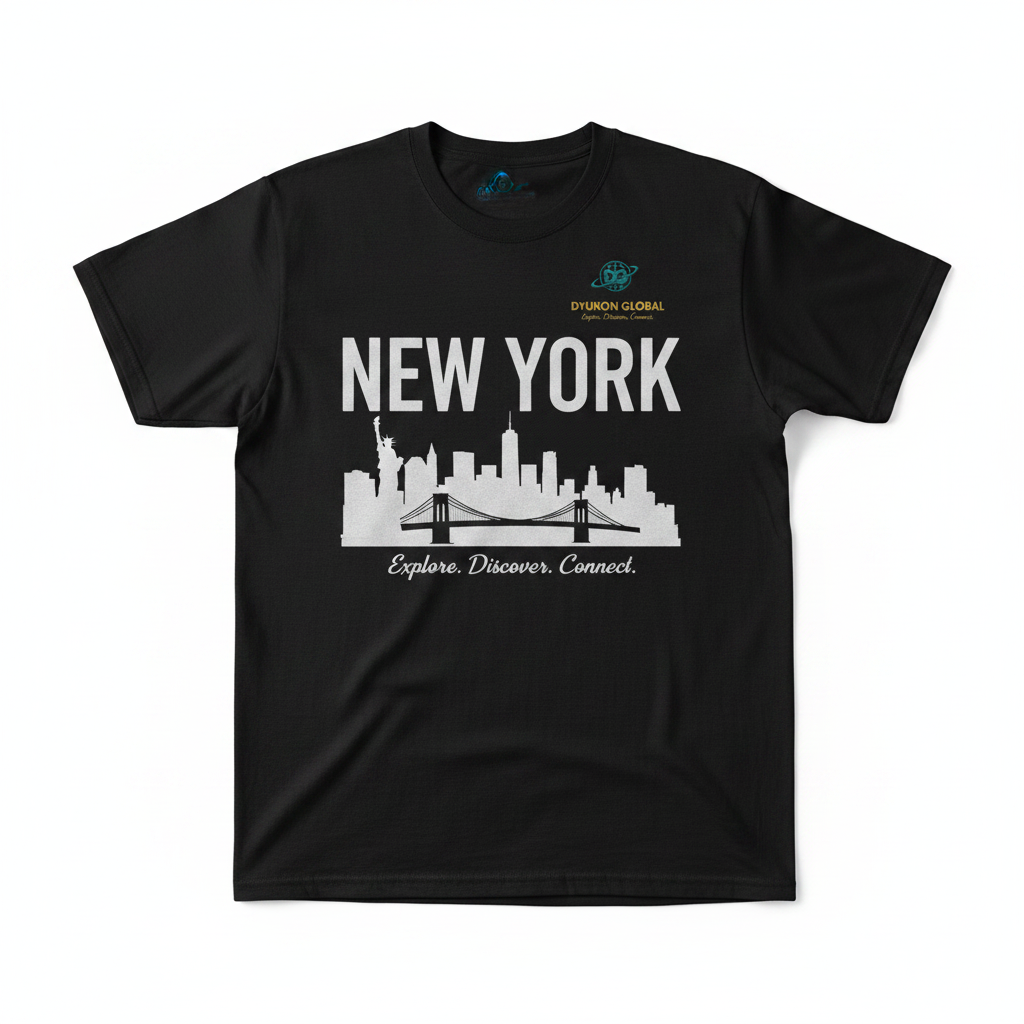 New York City Tee - Dyukon Global, Explore. Discover. Connect.