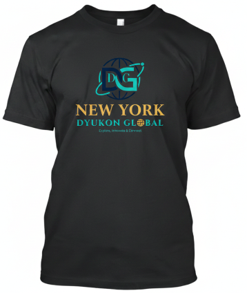 New York Dyukon Global Tee - Black