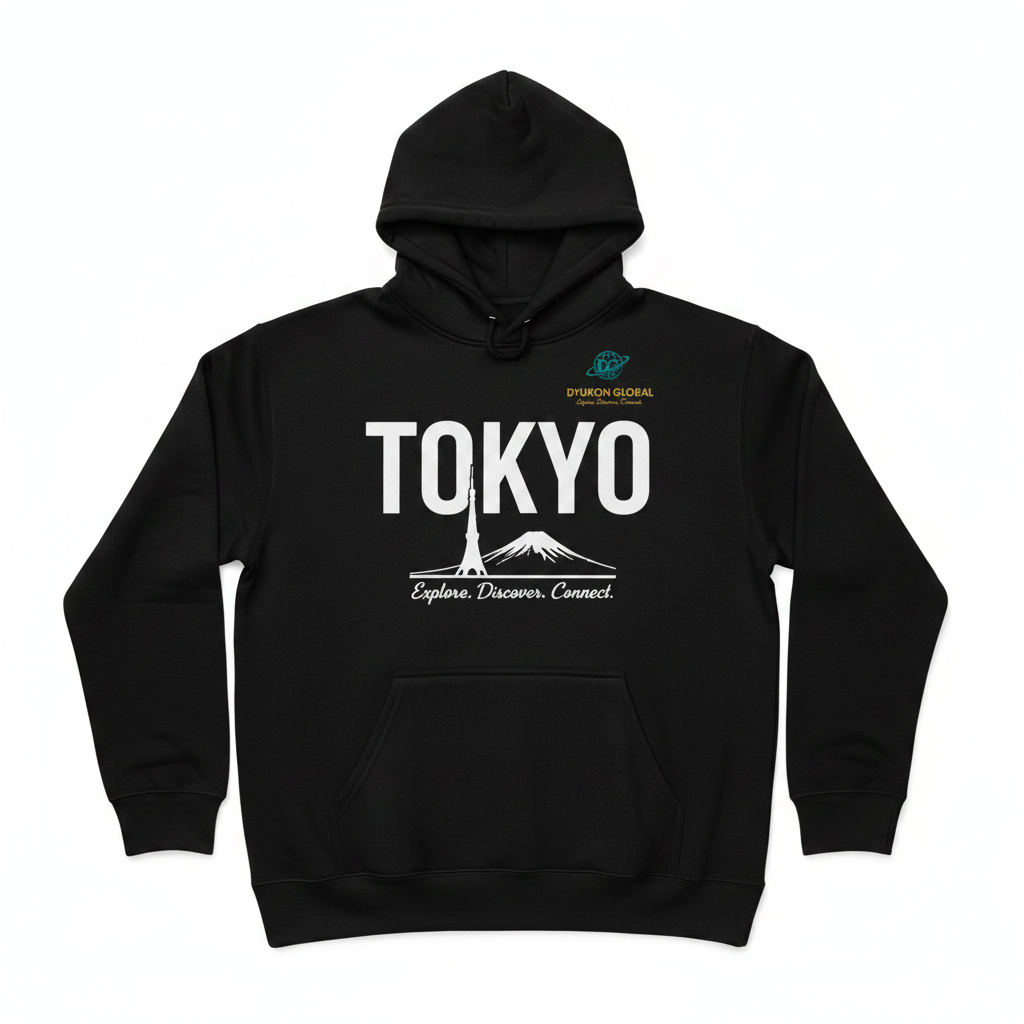 Tokyo City Hoodie - Dyukon Global, Explore. Discover. Connect.