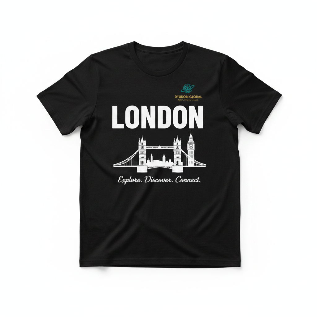 London City Tee - Dyukon Global, Explore. Discover. Connect.