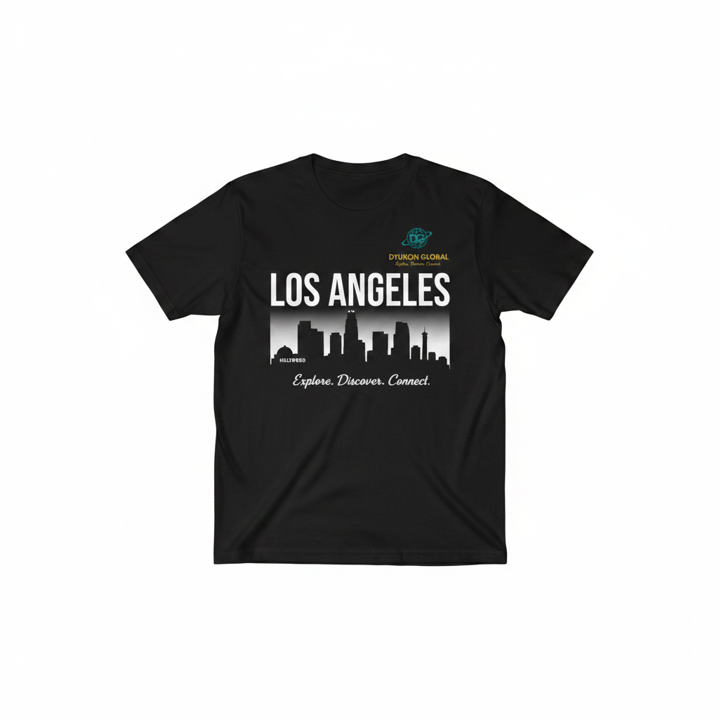 Los Angeles City Tee - Dyukon Global, Explore. Discover. Connect.