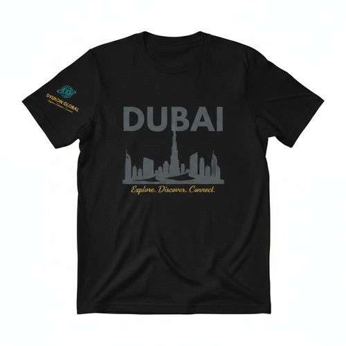 Dubai City Tee - Dyukon Global, Explore. Discover. Connect.
